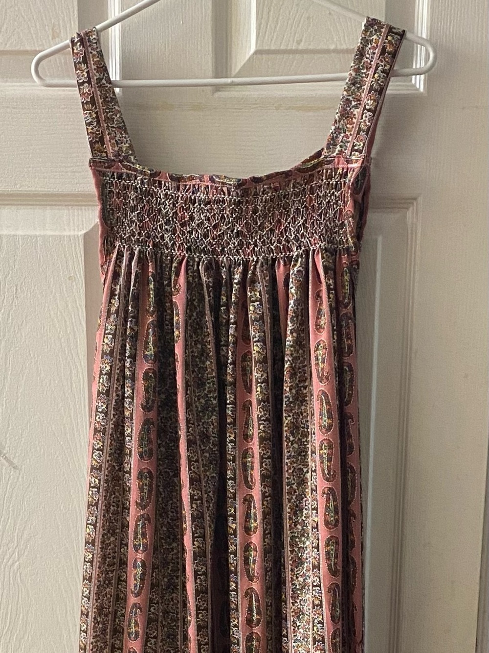 Smocked Cotton Gown